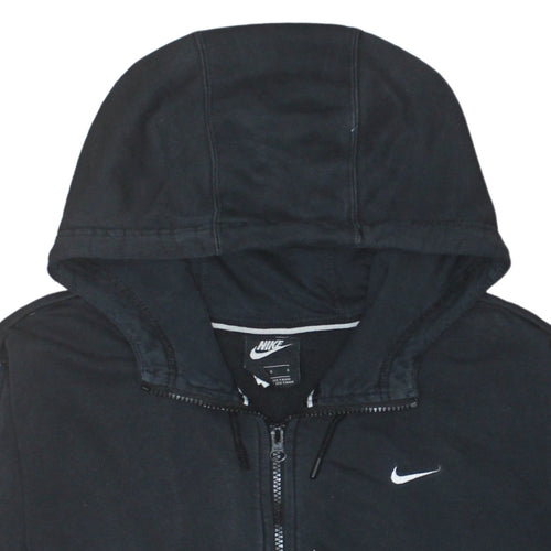 Nike Men's Black Full Zip Hoodie Size L Sportswear Sweatshirt