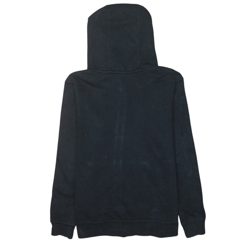 Nike Men's Black XS Full Zip Fleece Hoodie with Logo Tape Detail