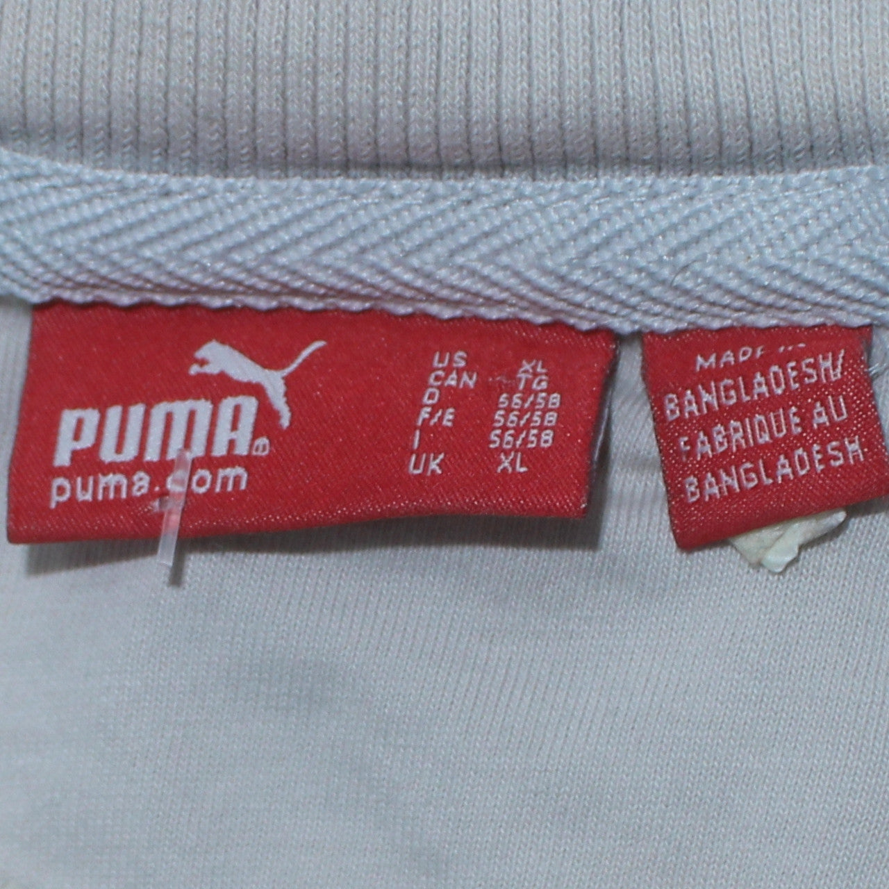 Puma Men's Red XL Colourblock Sports Crew Neck T-Shirt