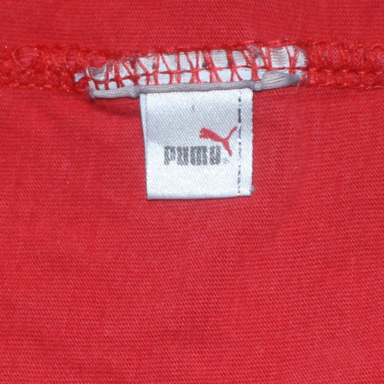 Puma Men's Red XL Colourblock Sports Crew Neck T-Shirt
