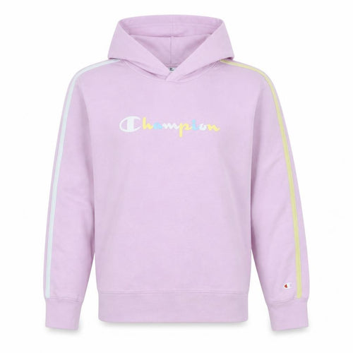Champion Girls Pink Logo Pullover Hoodie 13-14 Years XL