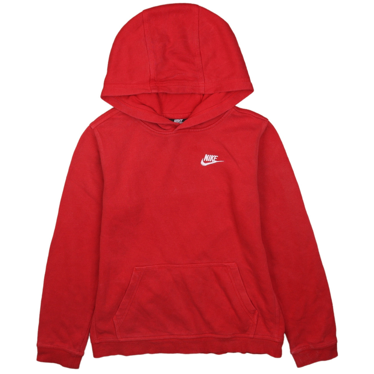 Nike Women's Red Pullover Hoodie XL Standard Fit Sweatshirt
