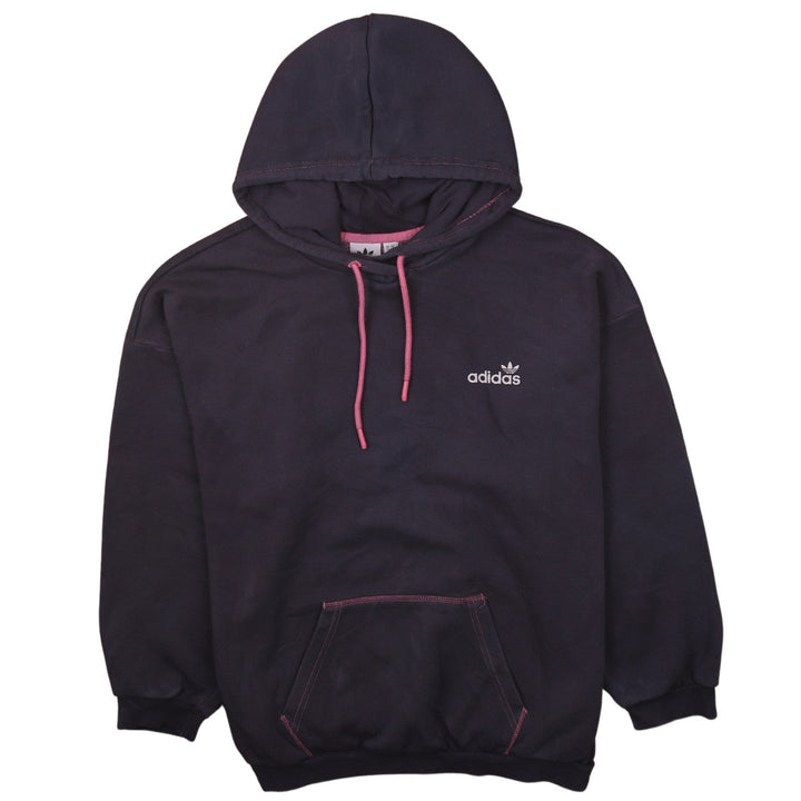 Adidas Womens Navy Pullover Hoodie Size 16 Hooded Sweatshirt