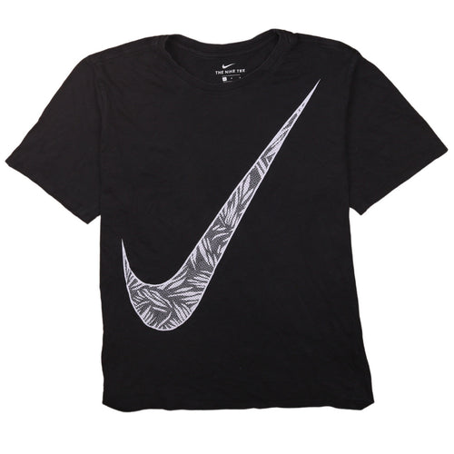 Nike Men's Black Large Athletic Fit Graphic Print T-Shirt