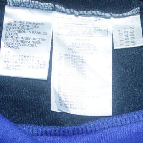Adidas Men's Blue Full Zip Sports Sweatshirt Jacket L
