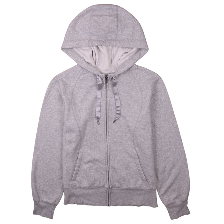 Champion Women’s Grey Full Zip Hoodie Size L Cotton Blend