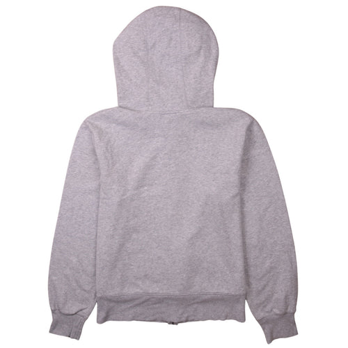 Champion Women’s Grey Full Zip Hoodie Size L Cotton Blend