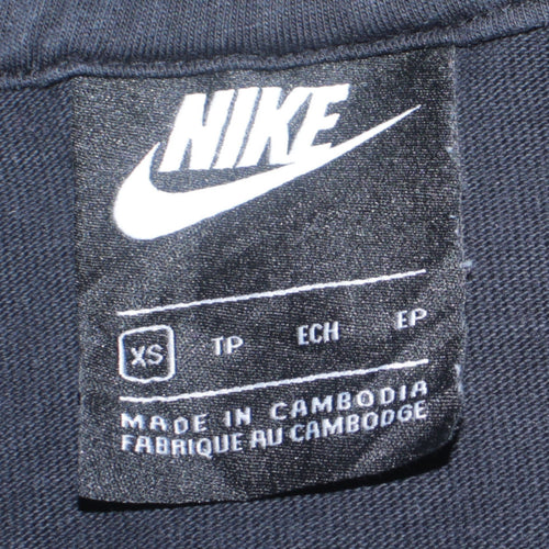 Nike Womens Black XS Full Zip Hoodie with Pockets