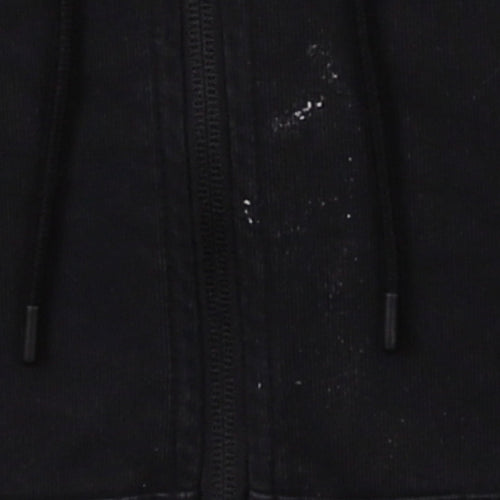 Nike Womens Black XS Full Zip Hoodie with Pockets