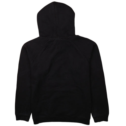 Adidas Men's Black Pullover Hoodie L Sports Logo Fleece Sweatshirt