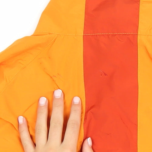 BAM Men's Orange Lightweight Windbreaker Jacket Size L