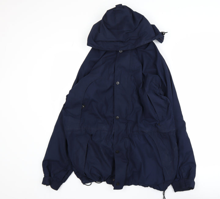 Regatta Men's Blue Waterproof Parka Jacket M Hooded Windproof