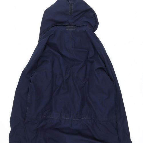 Regatta Men's Blue Waterproof Parka Jacket M Hooded Windproof