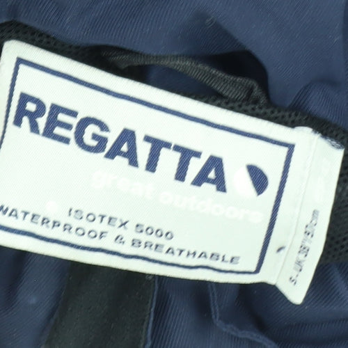 Regatta Men's Blue Waterproof Parka Jacket M Hooded Windproof