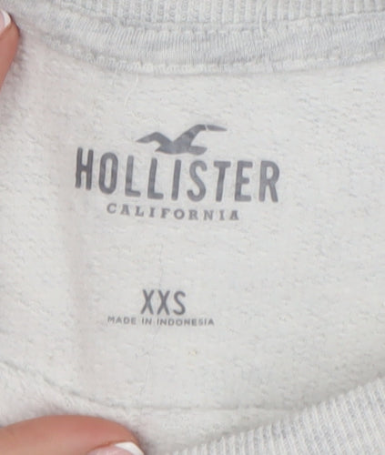 Hollister Womens Grey Gatlinburg Great Smoky Mountains Pullover Sweatshirt XXS