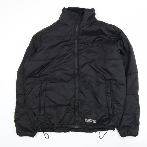 Dakota Men’s Black XL Puffer Jacket Nylon Winter Outdoor Full Zip