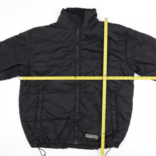 Dakota Men’s Black XL Puffer Jacket Nylon Winter Outdoor Full Zip
