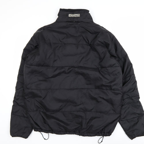 Dakota Men’s Black XL Puffer Jacket Nylon Winter Outdoor Full Zip