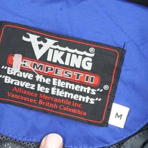 Viking Mens Blue Waterproof Tempest II Rain Coat Jacket M