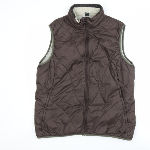 Mountain Equipment Co-op Womens Brown S Quilted Puffer Waistcoat