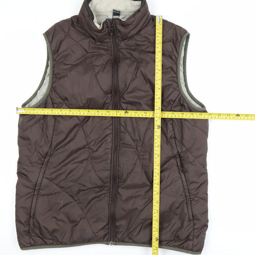 Mountain Equipment Co-op Womens Brown S Quilted Puffer Waistcoat