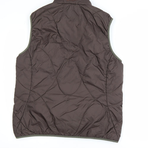 Mountain Equipment Co-op Womens Brown S Quilted Puffer Waistcoat
