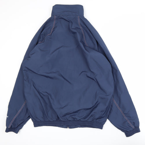 No Problem Sportswear Men's Blue L Windbreaker Jacket
