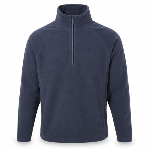 Craghoppers Men's Blue Fleece 1/2 Zip Windbreaker Jacket Size S