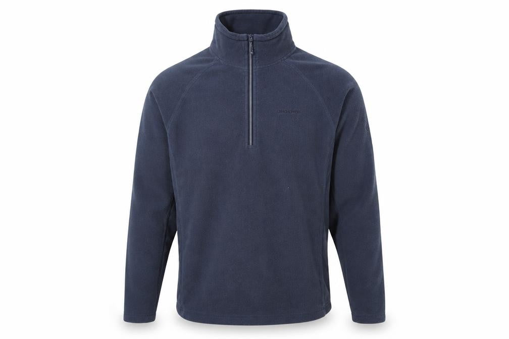 Craghoppers Men's Blue Fleece 1/2 Zip Windbreaker Jacket Size S