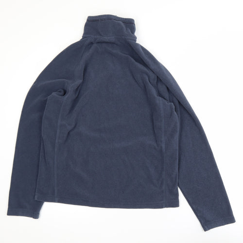 Craghoppers Men's Blue Fleece 1/2 Zip Windbreaker Jacket Size S