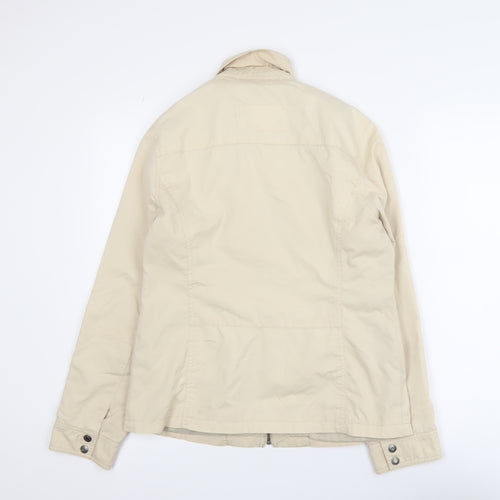 Maine New England Women's Beige Cotton Blend Jacket Size 12