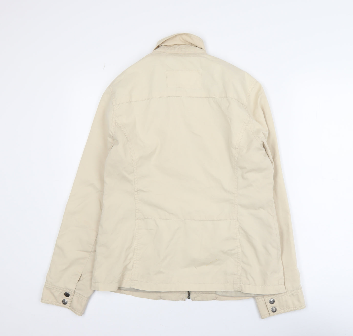 Maine New England Women's Beige Cotton Blend Jacket Size 12