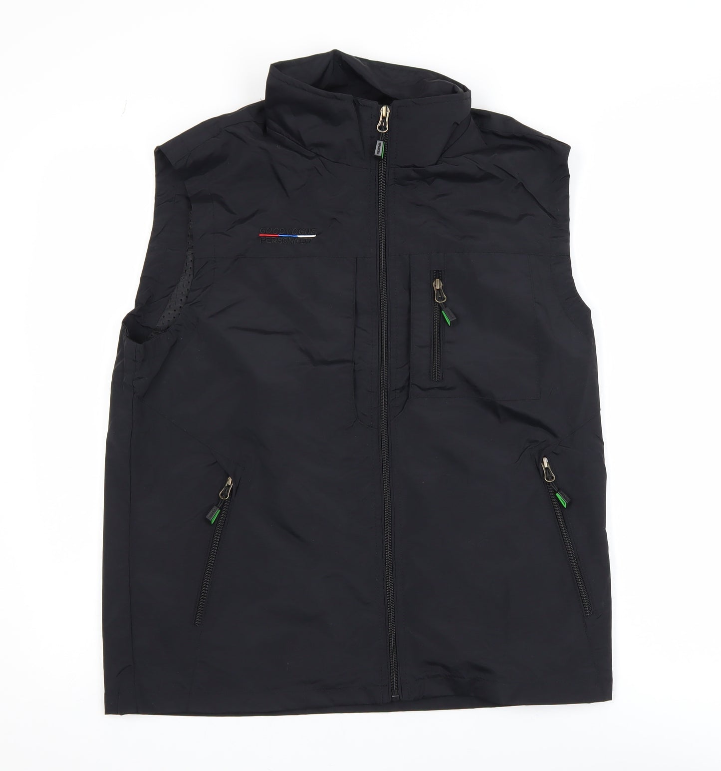 Goodluck Men's Black Softshell Bodywarmer Waistcoat L Regular Fit