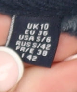 Regatta Women's Blue Striped Fleece 1/2 Zip Activewear Jacket UK 10