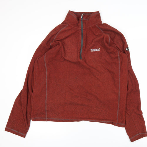 Regatta Men’s Red XL 1/2 Zip Outdoor Fleece Jacket