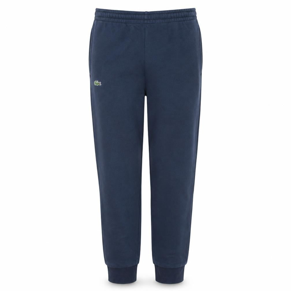 Lacoste Sport Women's Navy Blue S Jogger Sweatpants Cotton Blend
