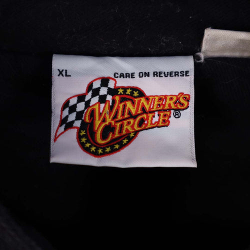 Winner's Circle Men's Black Red XL Racing Bomber Jacket
