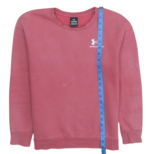 Under Armour Women’s Pink XS Pullover Crew Neck Sweatshirt