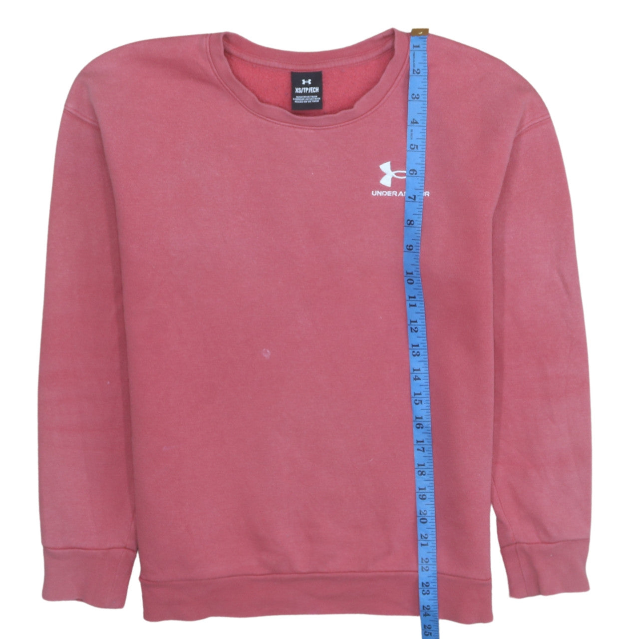 Under Armour Women’s Pink XS Pullover Crew Neck Sweatshirt