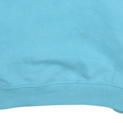 Disney Women Blue Winnie the Pooh Pullover Sweatshirt Size M 12/14
