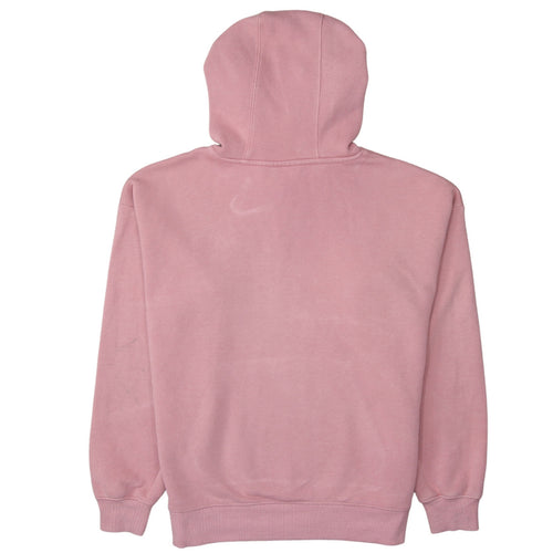 Fila Women’s Pink Pullover Hoodie L Cotton Blend Casual Sweatshirt