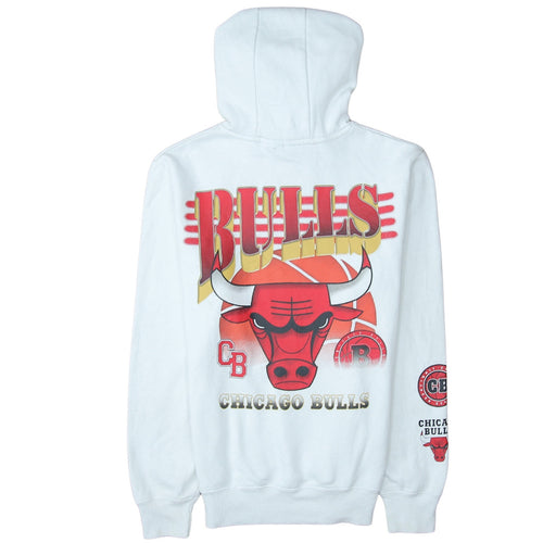 Primark NBA Chicago Bulls Men's White Pullover Hoodie XS