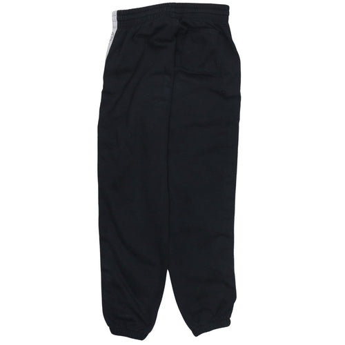 Champion Mens Black Small Logo Tape Fleece Sweatpants