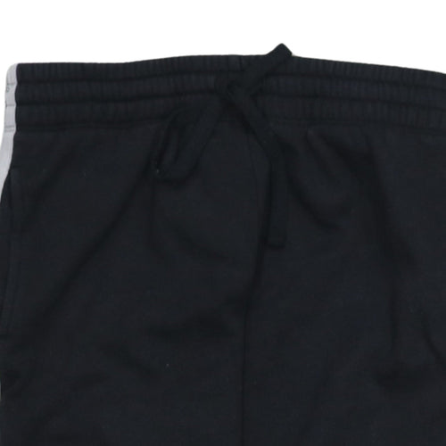 Champion Mens Black Small Logo Tape Fleece Sweatpants