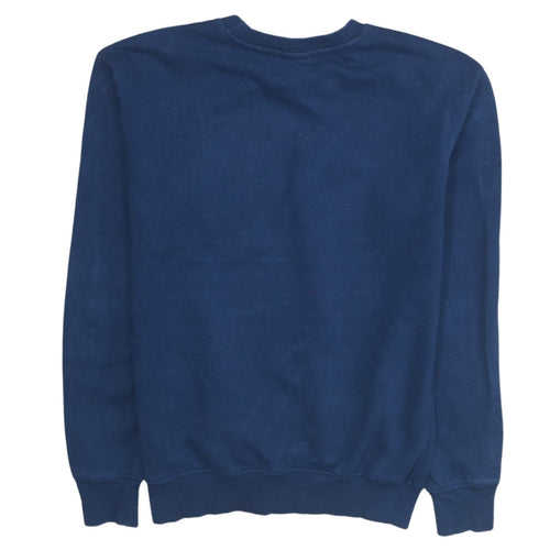 Ellesse Women's Navy Blue Logo Pullover Sweatshirt UK 8