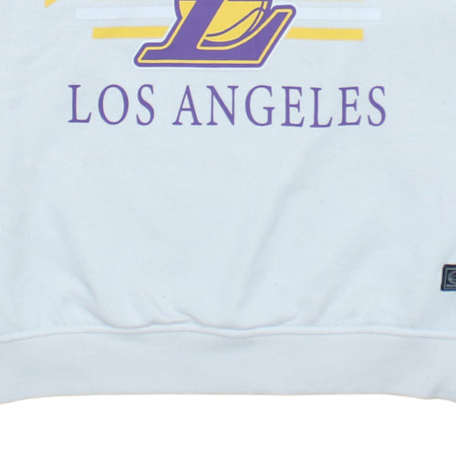 Primark Women White Los Angeles Lakers NBA Sweatshirt 2XS