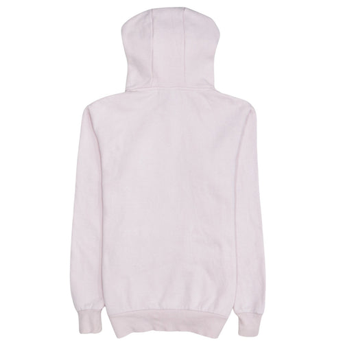 Ellesse Womens Pink Pullover Hoodie UK 6 Classic Logo Cotton Blend