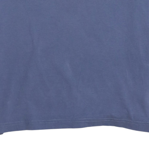 Tommy Hilfiger Men's Blue Slim Fit Organic Cotton T-Shirt M
