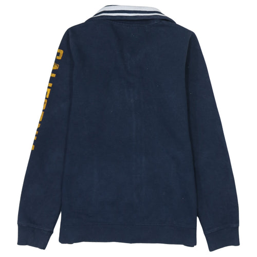 Champion Men's Blue Full Zip University Sweatshirt M
