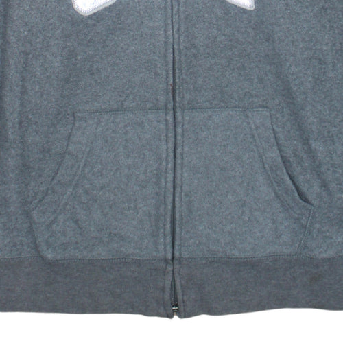 GAP Kids Boys Grey Full Zip Hoodie XXL 13-14 Years Cotton Blend